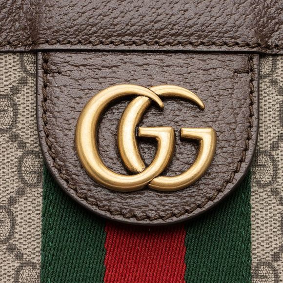 Gucci GG Supreme Ophidia Medium Soft Tote - Picture 11 of 12